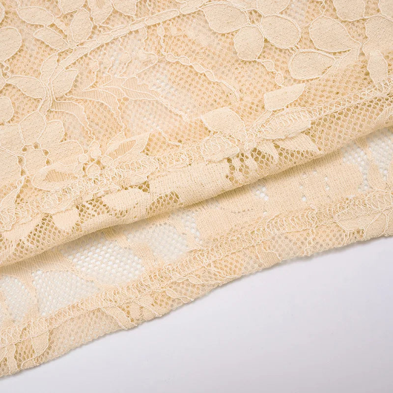 שמלת מקסי תחרה דגם נועם