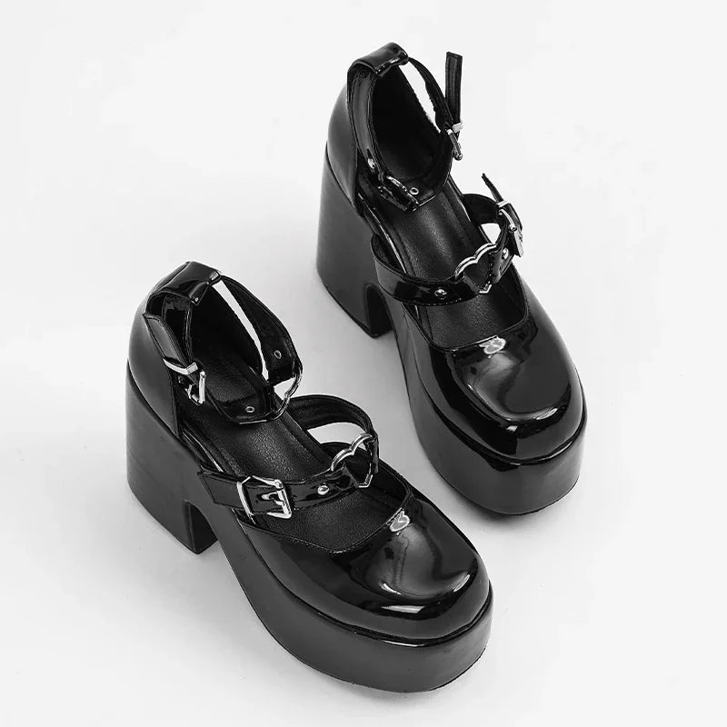 נעלי עקב דגם רנה